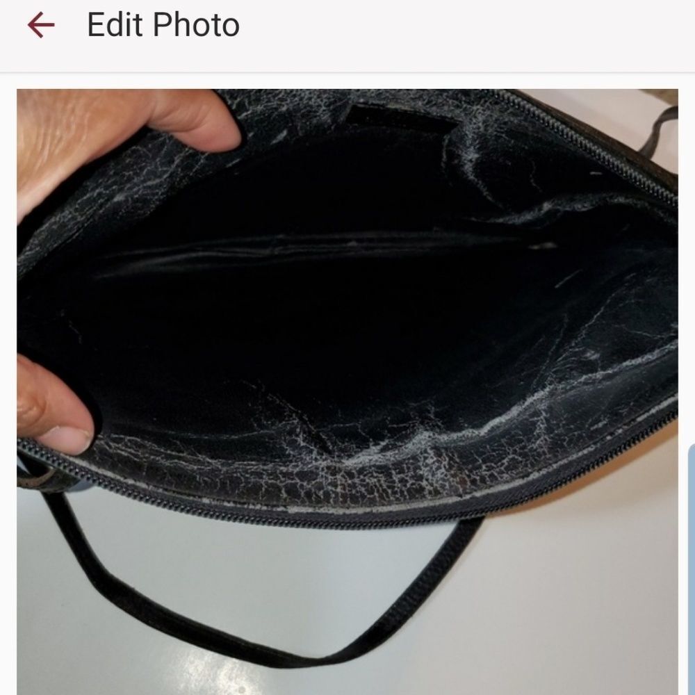 Vintage Furla Crossbody Bag Genuine Leather - Picture 4 of 8